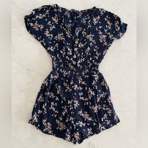 Abercrombie and Fitch floral romper
